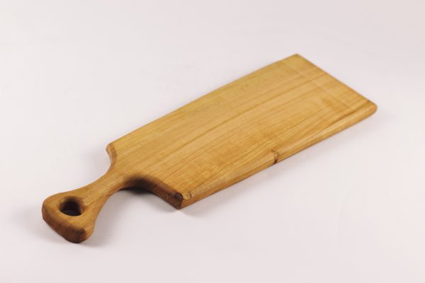 Small cherry chopping board with handle #016 - Image 3