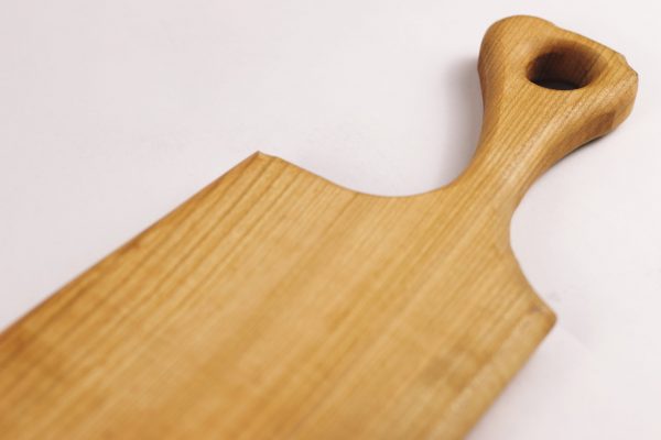 Small cherry chopping board with handle #016