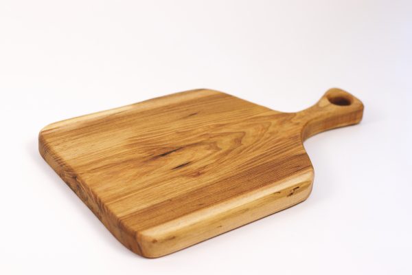 Small elm chopping board with handle #005 - Image 5