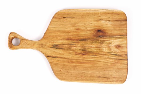 Small elm chopping board with handle #005 - Image 7
